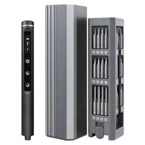 Juego de destornilladores eléctricos/manuales de precisión con 42 brocas magnéticas 5 herramientas de par - Imagen 1 de 16