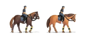 NOCH 15078 - Polizia Antisommossa A Cavallo H0 1:87 - Picture 1 of 1
