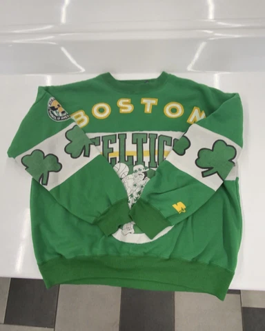 Starter NBA Boston Celtics Vintage Sweater Size Large L Cover
