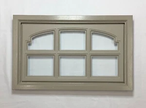 Garage Door Window Kit w/ Glass Int/Ext Frame Insert Grill Screw Clopay Sandtone - Picture 1 of 18