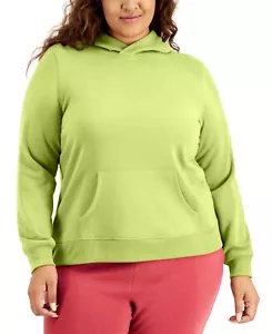MSRP $35 Id Ideology Plus Size Pullover Hoodie Size 2X (DEFECT) - Picture 1 of 2