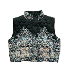 cropped diamond quilted jacket - Picture 1 of 5