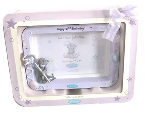 Me To You Tatty Teddy Bear The Frame Collection 21st Birthday Photo 7" x 5" New - Picture 1 of 8