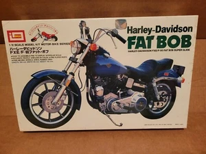  Kit modellino scala 1/12 Fat Bob Imai Harley Davidson 1991 nuovo e sigillato - Foto 1 di 3