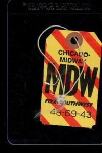 Chicago Midway Fly Southwest Luggage Tag - Picture 1 of 2