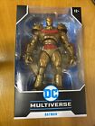 Mcfarlane Toys Dc Multiverse Batman Hellbat Gold Edition Armor 7" Action Figure