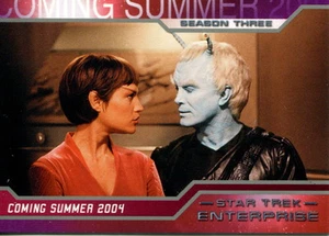 STAR TREK ENTERPRISE SEASON THREE 3 2004 RITTENHOUSE ARCHIVES PROMO CARD P1 - Picture 1 of 1