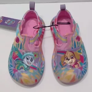 Paw Patrol Clogs For Toddler Girls Size 5/6 7/8 9/10 or 11/12 Skye and Everest  - Picture 1 of 4