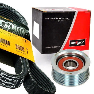 CONTITECH 7PK1635 Keilrippenriemen + Rolle für HONDA CIVIC CR-V III IV 2.2 - Bild 1 von 3