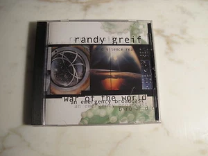 RANDY GREIF War Of The World CD 2001 EXPERIMENTAL ELECTRO SOLEILMOON H.G. WELLS - Imagen 1 de 1