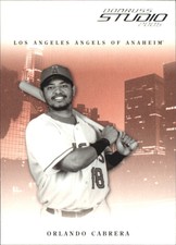 2005 Studio Baseball Card #9 Orlando Cabrera