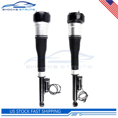 2x Rear Air Suspension Strut Shock For Mercedes 4Matic W221 CL500 S500 S550 S600 - Image 1 of 4