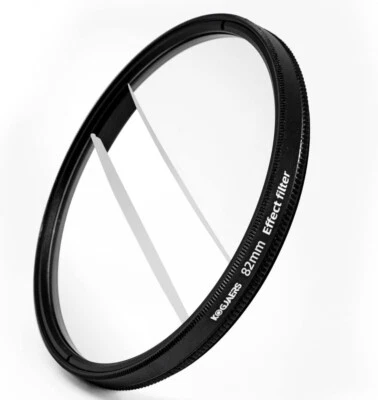 KOGJAERS Camera Filter Fx Split Refractive Filter 82mm Semi Subtle Refraction... - Image 1 of 4