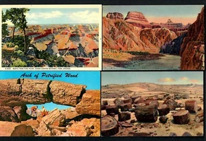 C97 Arizona Grand Canyon, Zoroaster & Colorado River, Arch of Petrified Forest - Picture 1 of 2