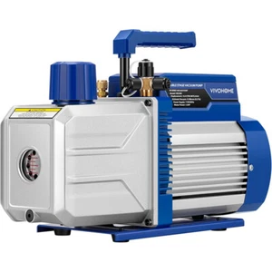 14.4 CFM 1.5HP 2 Stage HVAC Vacuum Pump  w/ 2 Oil Bottle Auto AC Vacuum Pump - Picture 1 of 7