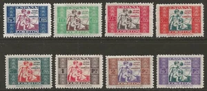 ESPAÑA 1930 'Escuela en casa para huérfanos' guerra civil caridad conjunto de 8, fino y fresco original - Imagen 1 de 2