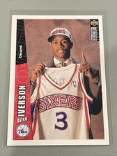 1996-97 Collector's Choice #301 Allen Iverson RC Philadelphia 76ers