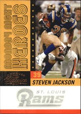 2007 Donruss Classics Monday Night Heroes Bronze Card #24 Steven Jackson /1000