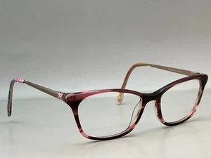 Lilly Pulitzer Eyeglasses Frame Cabrey 50-16-135 Gold/Pink Tort FRAMES - Picture 1 of 11