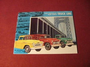 1957 Chevrolet Truck All Model Prestige Sales Brochure - Original - Picture 1 of 3
