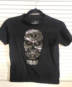 Transformers Skull T Shirt M Universal Studios Halloween Boys Black EUC - Picture 1 of 6