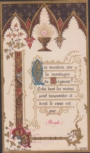 RELIGIÖSES BILD, DAS AUF DEN BERG DES HERRN STEIGEN WIRD / EDIT.Blanchard - Bild 1 von 1