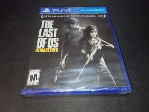 The Last of Us Remastered Orig Sony Playstation 4 PS4 Brand New Sealed+protector - Picture 1 of 6