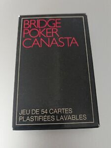 Bridge Poker Canasta, Jeu De 54 Cartes A Jouer