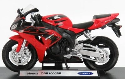 HONDA CBR 1000RR - black / red - WELLY 1:18 - Bild 1 von 4