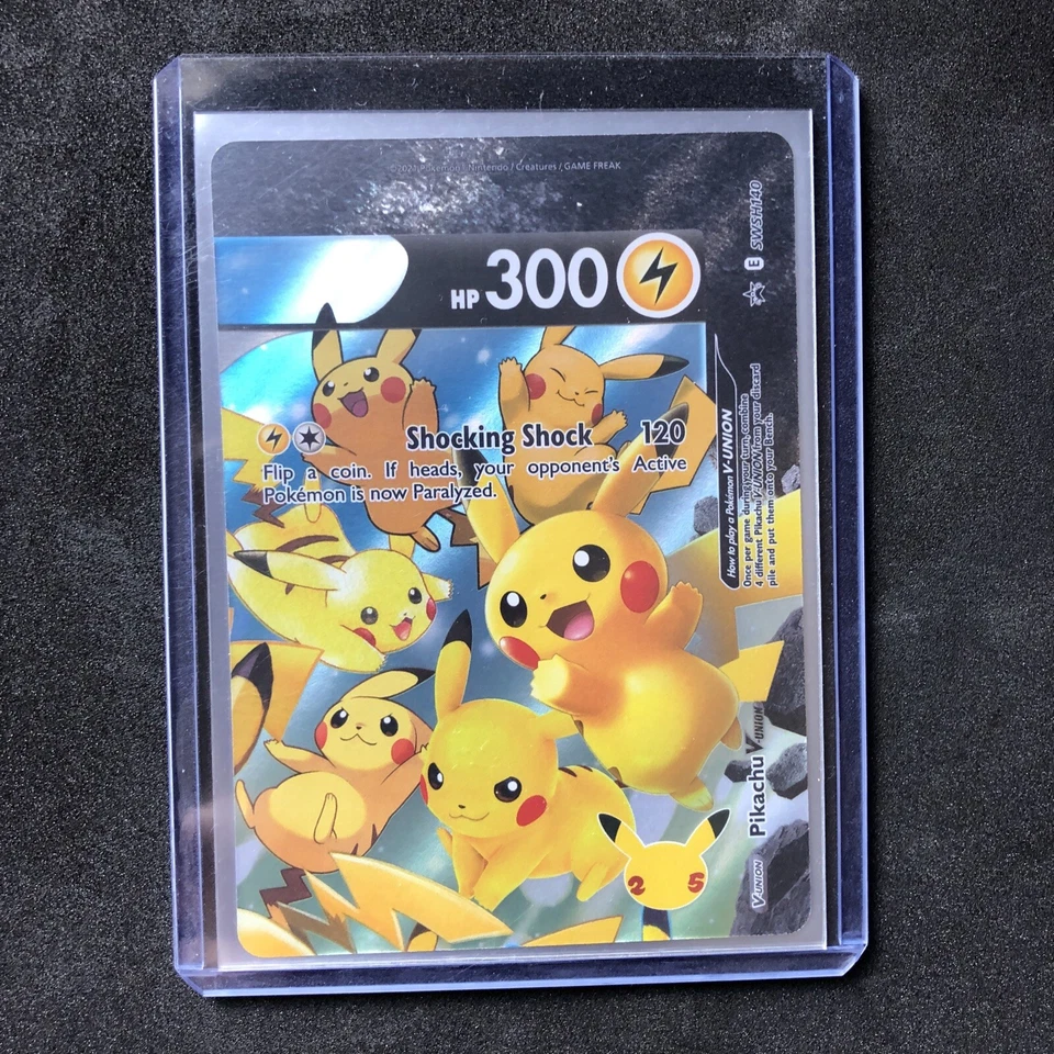 Pikachu V-Union SWSH140 SWSH: Sword & Shield Promo Cards Holo - Image 1 of 1