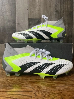 Botines de fútbol Adidas Predator Accuracy.1 FG gris verde para hombre talla 13 Foto 1 de 4