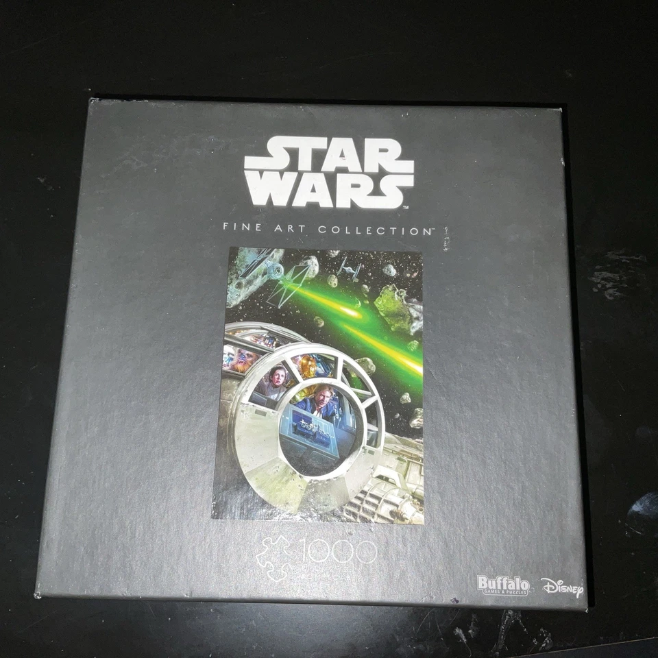 HTF Star Wars Fine Art Collection Puzzle Never Tell Me The Odds Buffalo 1000
