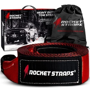 Tow Strap - Premium Heavy Duty 3" x 30' Recovery Tow Strap | 30,000 LBS Capac... - Bild 1 von 6