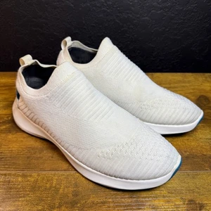 Zapatillas sin cordones Vessi Everyday Move para hombre talla 10 blancas azules - Imagen 1 de 6