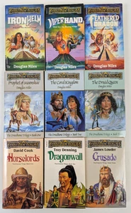 9 Forgotten Realms Books Full COMPLETE Druidhome Maztica Empires Trilogy Lot - Picture 1 of 8