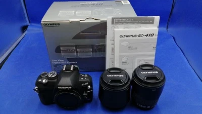 Kit de lente doble Olympus E-410 Digital SLR Foto 1 de 4