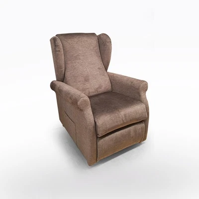 POLTRONA MOD. VIKI BERGERE RELAX 2 MOTORI ELETTRICI CON PRESIDIO MEDICO - Immagine 1 di 4