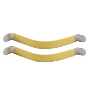 2Pcs Distanziatore Corde Metallo Costruttore Chitarra Strumento per Pulizia Manigliabr6915 - Foto 1 di 4