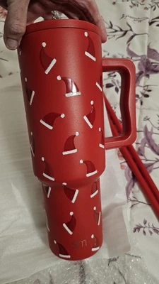 NUEVO EN CAJA SIMPLE MODERNO INVIERNO Trek 40oz KRINGLE’S CAP Sombrero de Papá Noel Navidad  Foto 1 de 4