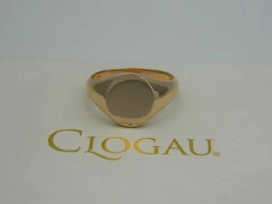Welsh Clogau 18ct Gold 1854 Blend 9.8g Oval Signet Ring RRP £2,240.00 size V - Picture 1 of 8