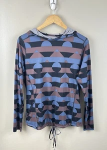 Mountain Hardwear Damen M Crater Lake Hoodie leichte Reißverschlusstasche blau schwarz - Bild 1 von 12