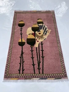 158x103cm Handmade rug Merinos War Rug Afghan War Rug Opiume Handicrafts #422 - Picture 1 of 11