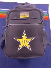 ROCKSTAR Energy Drink Merchandise Backpack Bag School Laptop Carry On Black