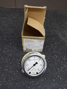 VDO 99184054 PRESSURE INDICATOR 0-6 BAR 2" GAUGE FACE - Picture 1 of 6