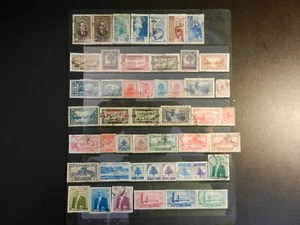 *LEBANON* LOTE GRANDE DE (86) TODOS LOS DIFERENTES SELLOS USADOS EN SU MAYORÍA, CON JUEGOS COMPLETOS - Imagen 1 de 2