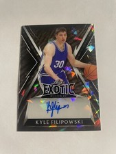 2023 LEAF Exotic Multi Sport Elephant Rookie KYLE FILIPOWSKI AUTO #d/4 Duke