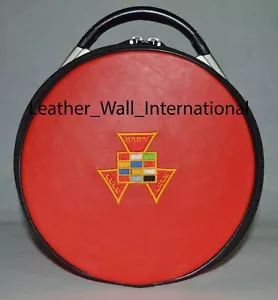 Past High Priest Cap Case, Past High Priest Crown case, Masonic Royal Arch Case - Picture 1 of 4