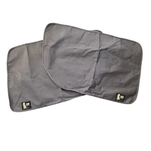 WeatherTech (Left and Right Dog Door/Window Protectors)(26"X 18” Pair)-Dark GREY - Picture 1 of 7