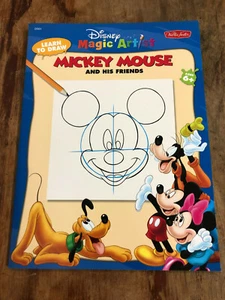 Walter Foster Disney Magic Artist Learn to Draw Mickey Mouse & His Friends DS01 - Picture 1 of 8