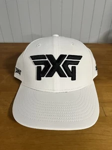 NEU PXG Tour Issue Mütze verstellbar flache Krempe weiß - Bild 1 von 3